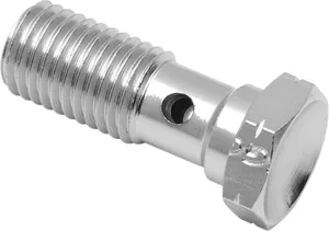 Goodridge Banjo Bolt 600 Series<br><ul><li>'04 - '16 XL models use metric 10 mm x 1.25 and 12 mm x 1.50 banjo bolts, washers and fittings</li><li>All Big Twin except '08 - '16 Dressers and pre-'04 XL models use standard 3/8" and 7/16" banjo bolts, washers and fittings</li><li>Fittings and washers listed as 3/8"/10 mm can be used in either application</li></ul>