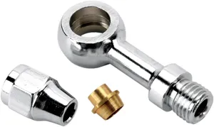Drag Specialties BANJO FTTNG 3/8/10MM STR