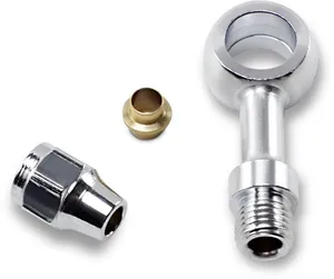 Drag Specialties BANJO FITTING 7/16STRAIT