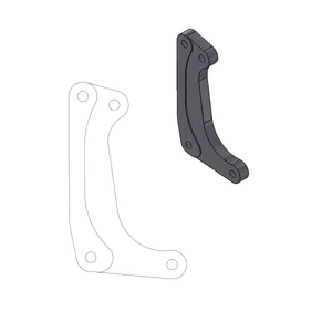 MOTO-MASTER RELOCATION BRACKET BRAKE CALIPER SM RACING 320MM