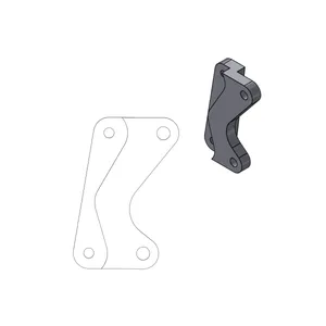 MOTO-MASTER RELOCATION BRACKET BRAKE CALIPER SM STREET 320MM