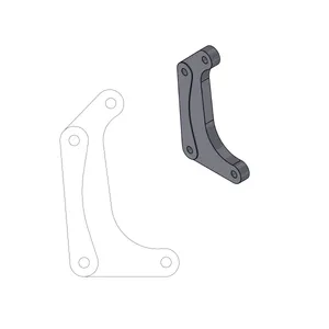 MOTO-MASTER RELOCATION BRACKET BRAKE CALIPER SM RACING 320MM