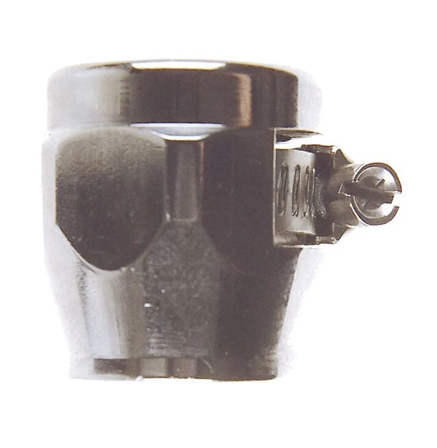 Goodridge Hose clamps, 3/8". Chrome