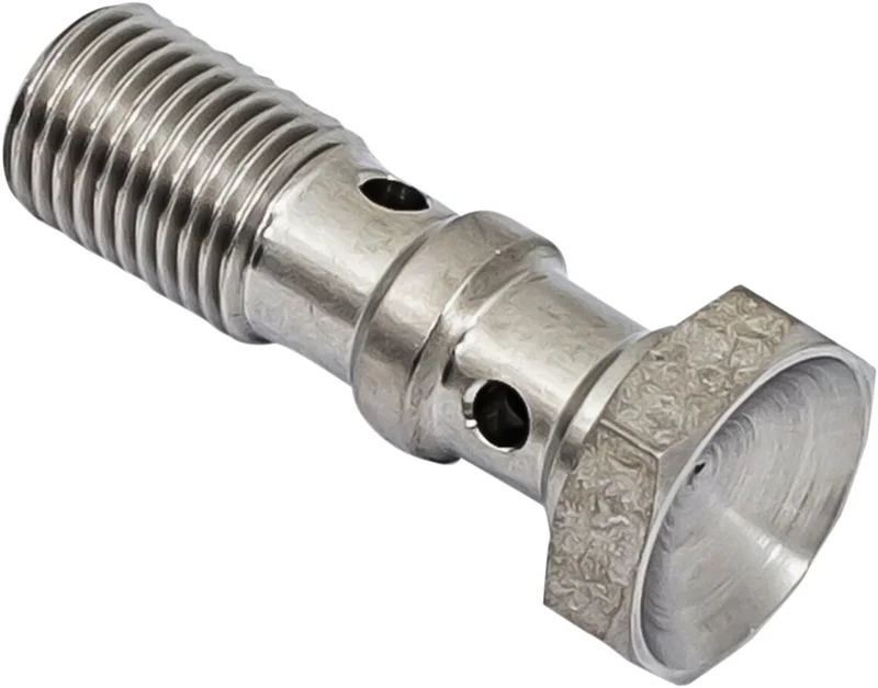 Goodridge 3/8-24 double banjo bolt ss