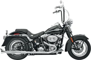 Bassani Xhaust Hutch Special True Dual Headpipes<br><ul><li>16-gauge steel construction with highly polished chrome finish</li><li>Front cylinder pipe routed to left side</li><li>Rear cylinder pipe is routed to right side</li><li>Full-coverage heat shields included</li><li>Require Bassani Softail mufflers (sold separately)</li><li>Headpipes include heat shields and muffler mounting brackets</li><li>All hardware mounting brackets included with headpipes</li><li>Header pipes and mufflers listed will not interchange with OEM components.</li><li>Made in the U.S.A.</li></ul><br>Not for use with ABS models.