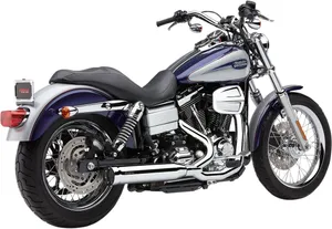 Cobra EXHAUST PP RPT CR/BK DYNA