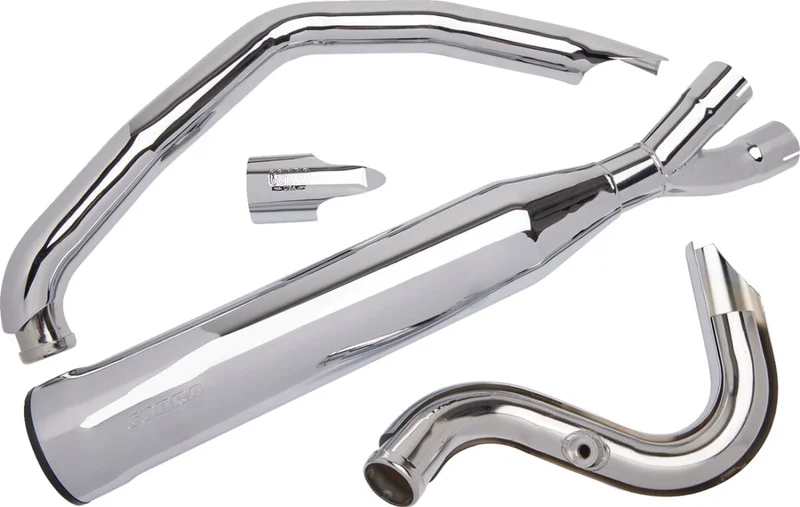 Cobra EXHAUST PP RPT CR/BK DYNA