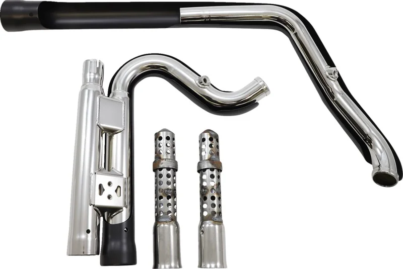 Cobra EXHAUST 909 BK DYNA 12-17