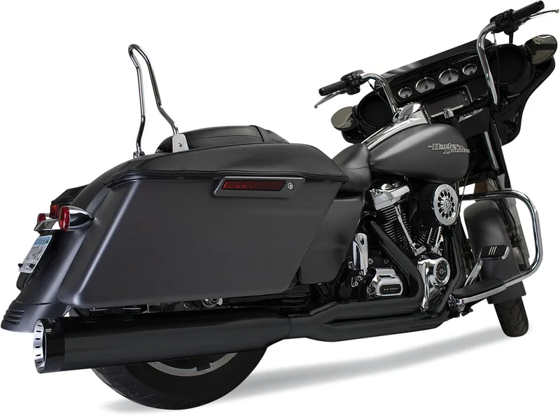 Khrome Werks EXHAUST 2:1 M8 FL BLK