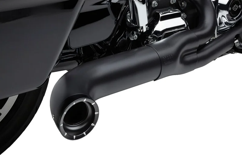 Cobra EXHAUST 2:1 W/TIP BLK FLH