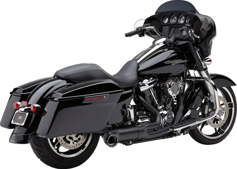 Cobra EXHAUST 2:1 W/TIP BLK FLH