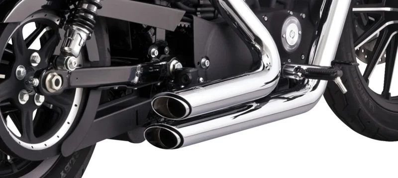 Vance & Hines EXHAUST S-SHT STAG CHR.XL