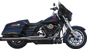 S&S EXHAUST 2-1 DIAMOND BACK - RAC