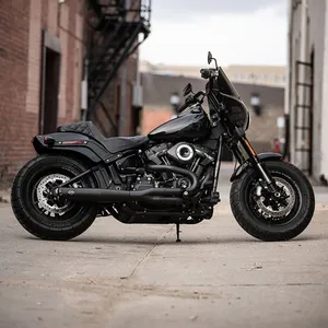 S&S EXHAUST 2:1 SUPERSTREET - BLAC