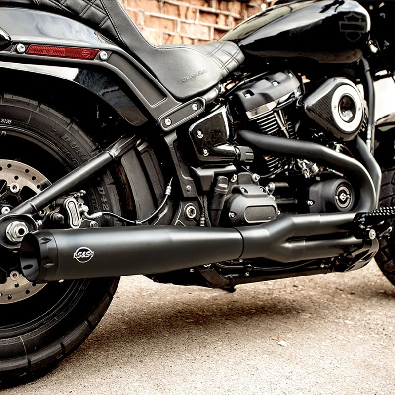 S&S EXHAUST 2:1 SUPERSTREET - BLAC