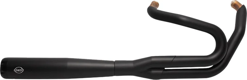 S&S EXHAUST 2:1 SUPERSTREET - BLAC
