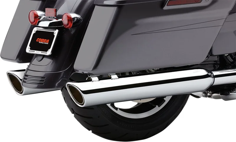 Cobra MUFFLER 4 TWINS CHR FLH