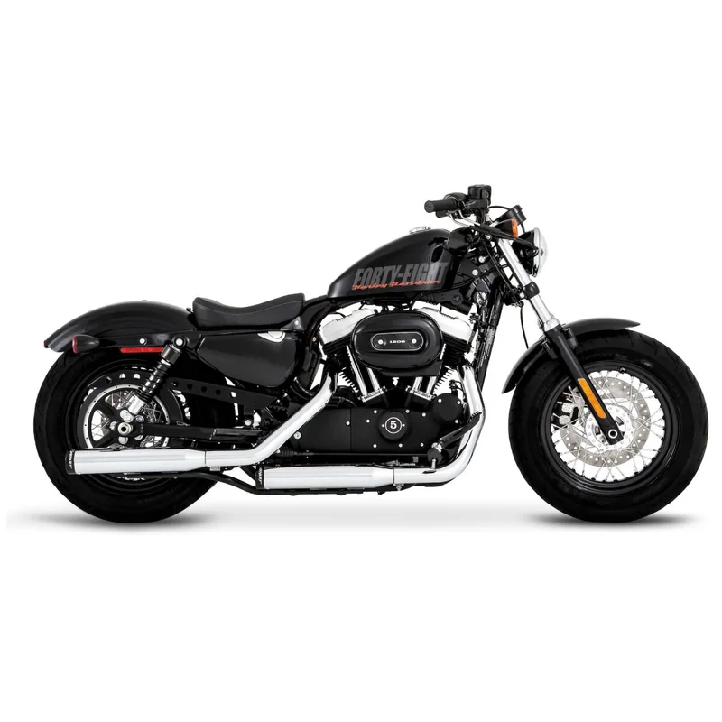 Rinehart Racing 3" Slip-On Muffler Duals for Sportsters