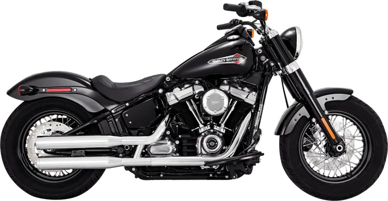 Vance & Hines & Hines, Eliminator 300 slip-on PCX mufflers. chrome