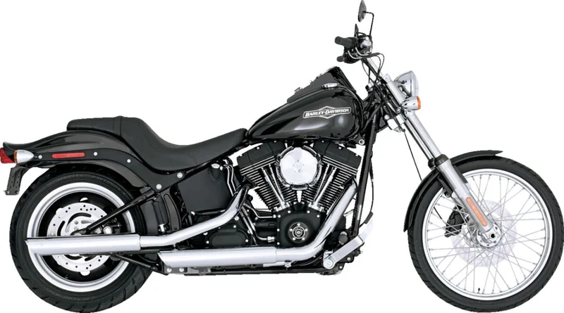 Vance & Hines MUFFLERS 3 TWIN SLASH CHROME S