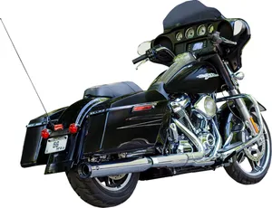 S&S MUFFLER KIT 2-1 FOR OEM US HEA