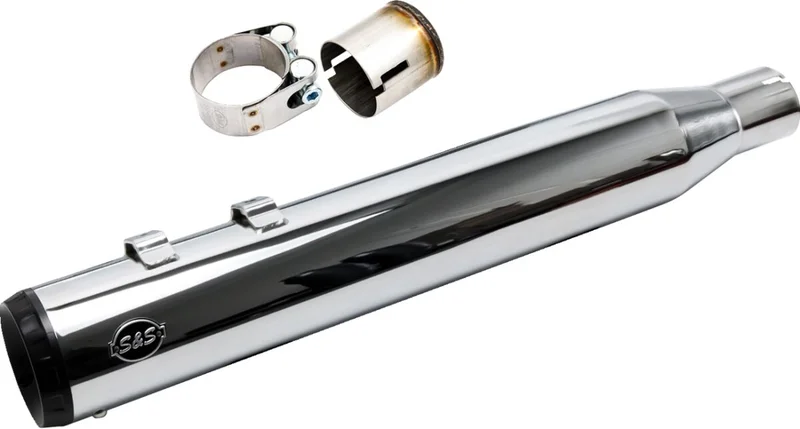 S&S MUFFLER KIT 2-1 FOR OEM US HEA