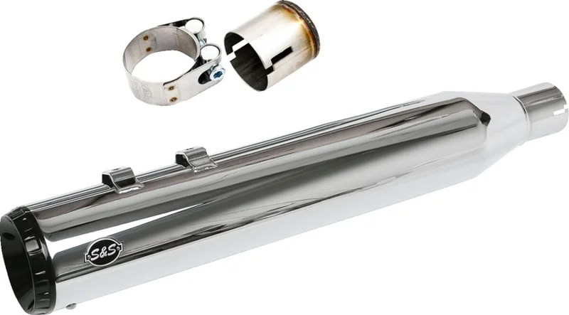 S&S MUFFLER KIT 2-1 FOR OEM US HEA