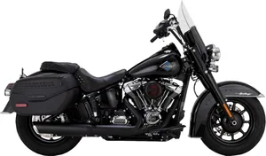 Vance & Hines MUFFLER SLIP ON SOFTAIL BLACK