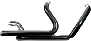 S&S HEADPIPES - FLT 17-19 - BLACK