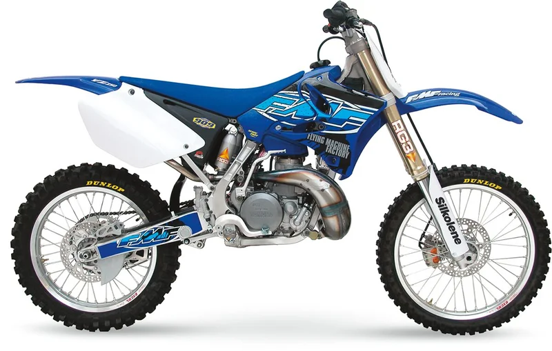 FMF FACTORY FATTY PIPE RAW STEEL YAMAHA