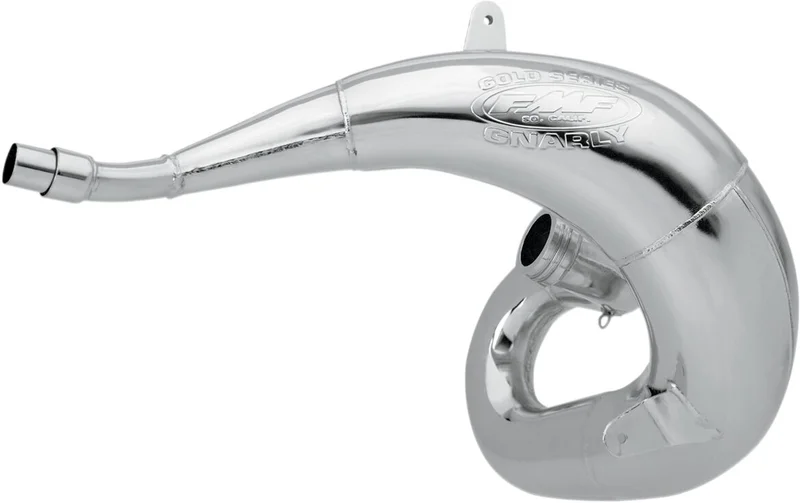 FMF GNARLY PIPE NICKEL-PLATED STEEL GAS GAS