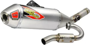 PRO CIRCUIT EXHAUST SYSTEM T-6 STAINLESS STEEL WITH ALUMINIUM CANISTER