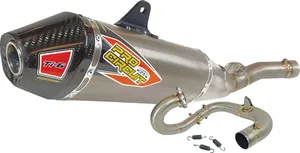 PRO CIRCUIT TI-6 TITANIUM SYSTEM W/CARBON END CAPS