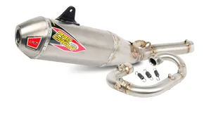 PRO CIRCUIT T-6 BC STAINLESS STEEL TITANIUM EXHAUST SYSTEM