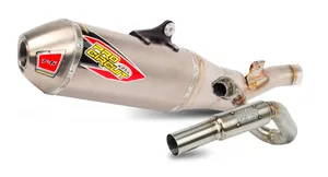 PRO CIRCUIT T-6 BC STAINLESS STEEL TITANIUM EXHAUST SYSTEM