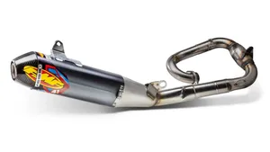 FMF FACTORY 4.1 RCT MB FULL SYSTEM EXHAUST ALUMINIUM W/CARBON END CAP