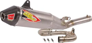 PRO CIRCUIT TI-6 TITANIUM SYSTEM W/CARBON END CAPS