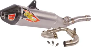 PRO CIRCUIT TI-6 TITANIUM SYSTEM W/CARBON END CAPS