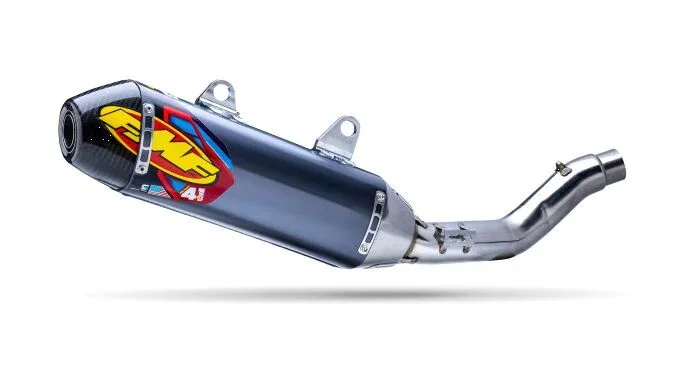 FMF FACTORY 4.1 RCT ALUMINUM S/S SLIP-ON MUFFLER W/ CARBON END CAP