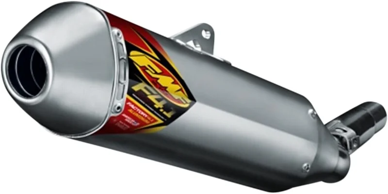 FMF FACTORY 4.1 RCT SLIP-ON MUFFLER STAINLESS STEEL & ALUMINUM HONDA
