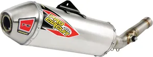 PRO CIRCUIT T-6 STAINLESS STEEL ALUMINIUM SLIP-ON MUFFLER