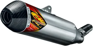 FMF FACTORY 4.1 RCT SLIP-ON MUFFLER S/S ALUMINUM & CARBON NATURAL KTM