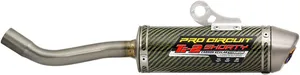 PRO CIRCUIT MUFFLER/SILENCER TI-2 SHORTY CARBON KEVLAR TITANIUM