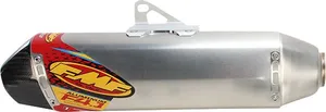 FMF FACTORY 4.1 RCT SLIP-ON MUFFLER S/S ALUMINUM & CARBON NATURAL KAWASAKI