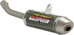 PRO CIRCUIT MUFFLER/SILENCER TI-2 SHORTY CARBON KEVLAR TITANIUM