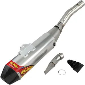 FMF MUFFLER FACTORY 4.1 RCT STAINLESS SL (SLIP-ON) W/ CARBON END CAP