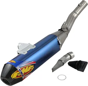 FMF MUFFLER FACTORY 4.1 RCT TITANIUM ANODIZED SL (Slip-On) W/ CARBON CAP