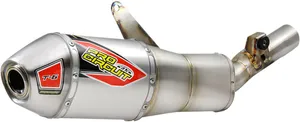 PRO CIRCUIT T-6 STAINLESS STEEL ALUMINIUM SLIP-ON MUFFLER