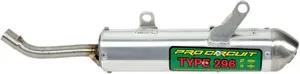 PRO CIRCUIT TYPE 296 SILENCER WITH SPARK ARRESTOR