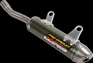 PRO CIRCUIT TI-2 SHORTY TITANIUM/KEVLAR SILENCERSILENCER RI-2R-304 KTM250